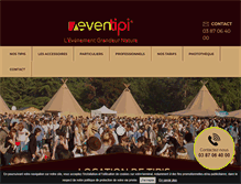 Tablet Screenshot of eventipi.fr